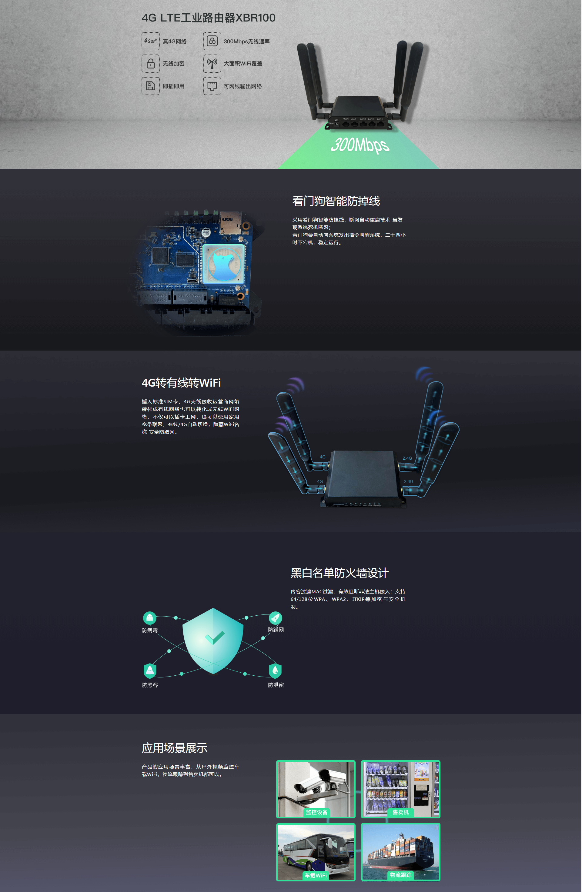 4G LTE工业路由器XBR100 _ 天贝物联(Tenbay)_看图王.png